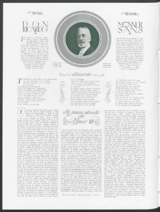 Recuerdo, Mi primera entrevista con Alfonso XII