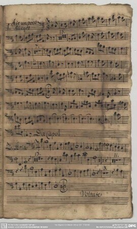 Fasch, J. F.[?], Suiten, D-Dur / Ausw.