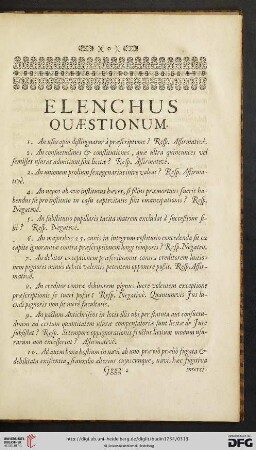 Elenchus Quaestionum