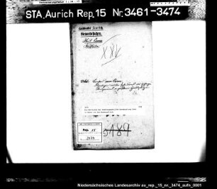 Die Befreiung des Handlungsgehilfen Bernhard von Oven in Esens von der Wanderpflicht