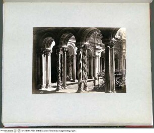 I Rome architectureSan Paolo fuori le Mura, Kreuzgang, Detail - Rotes Album I (Architektur antik und modern)