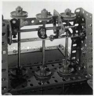 Märklin Baukastenmodell, Hammerwerk (Detail)
