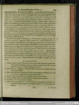 Caput XXXVII. De exceptione solutionis adversus reliquorum exsecutionem proposita
