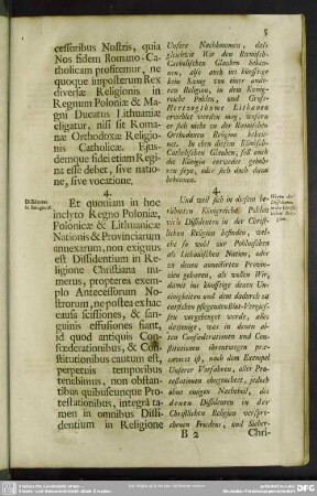 4. Dissidentes in Religione