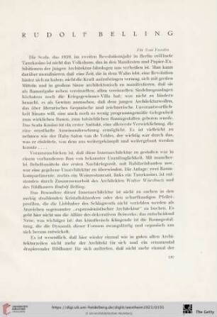 Rudolf Belling