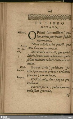 Ex Libro Octavo