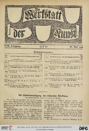 18: Die Gewinnbeteiligung des bildenden Künstlers