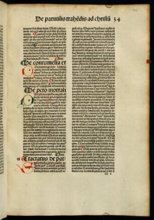124r-129r, Tractatus de parvulo trahendis ad christum eiusdem.