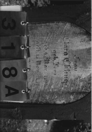 Grabstein 318 A