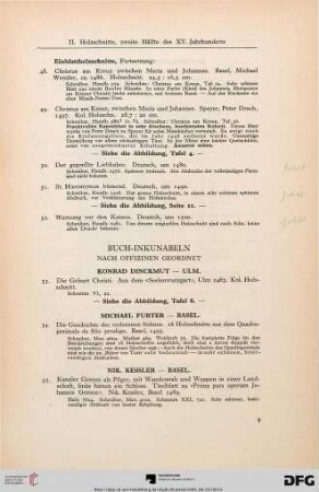 Buch-Inkunabeln (Nr. 53-77)
