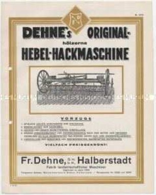 Hölzerne Hebelhackmaschine