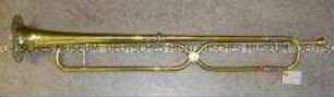 Einwindige Langtrompete in Es des Königin Elisabeth Garde-Grenadier-Regimentes Nr. 3