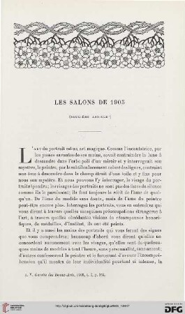 3. Pér. 33.1905: Les salons de 1905, 2