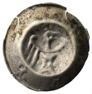 Fundmünze, Brakteat, 15. Jh.
