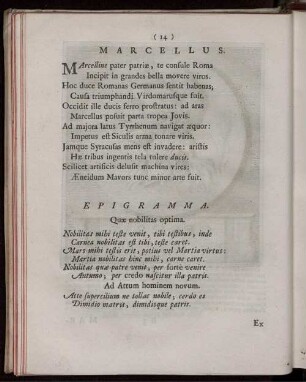 Marcellus. [ ... mit Abbildungsbeschreibung].