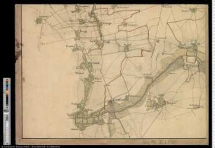 Topographische Karte der herzoglichen Anhalt-Dessauischen Ämter Dessau, Wörlitz, Rehsen, Kleutsch, Pötnitz, Retzau, Fraßdorf,. Libbesdorf, Reupzig, Scheuder und Radegast, Blatt 7