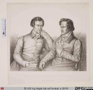 Bildnis Wilhelm (Carl) Grimm