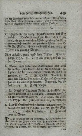 Lehrgebäude der evangelischen Glaubens- und Sittenlehre.