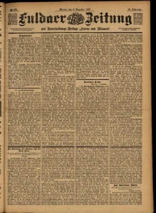 Ausgabe vom Montag, den 06. Dezember 1897.