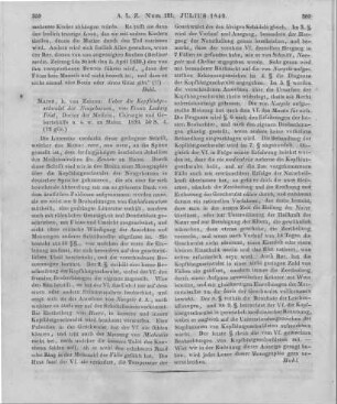 Feist, F. L.: Ueber die Kopfblutgeschwulst der Neugebornen. Mainz: Zabern 1839