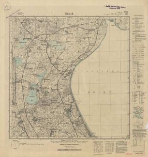 1930 (alte Nr.: 577) Süsel, Meßtischblatt (4cm - Karte)