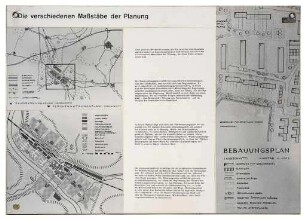 Nr. 19 Die verschiedenen Maßstäbe der Planung (Werkbundkiste Stadtplanung - Aufgabe unserer Zeit, Schautafel)