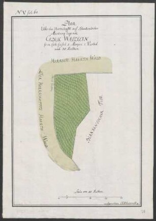 Buch über samtlich Herrschafftliche Waldungen in dem Amt Durlach, Graben, Staffort und Mühlburg . Anno 1756