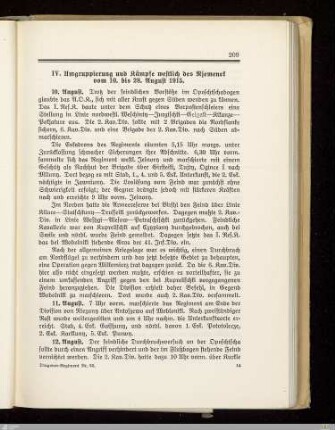 IV. Umgruppierung und Kämpfe westlich des Njemenek