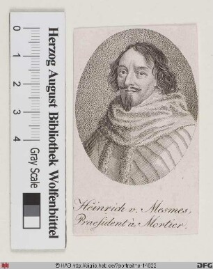 Bildnis Henri II de Mesmes, marquis de Moigneville