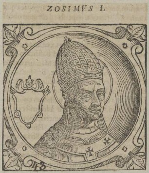 Bildnis von Papst Zosimvs I.