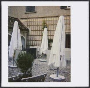 Außenbereich des Restaurants Adler in Fläsch
