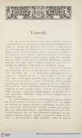 VII-X Vorrede