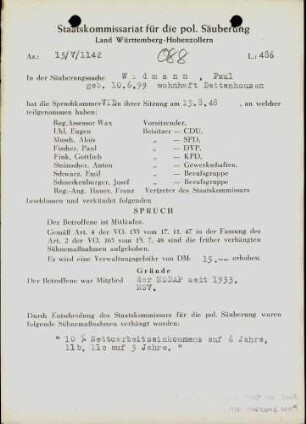 Widmann, Paul