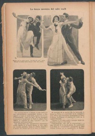 La danza sucesora del cake-walk