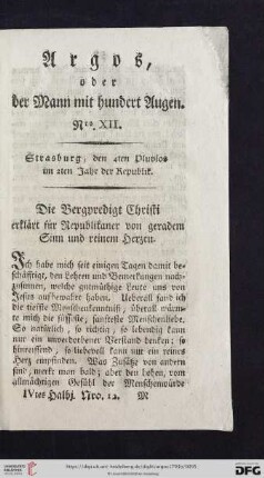 Nro. XII