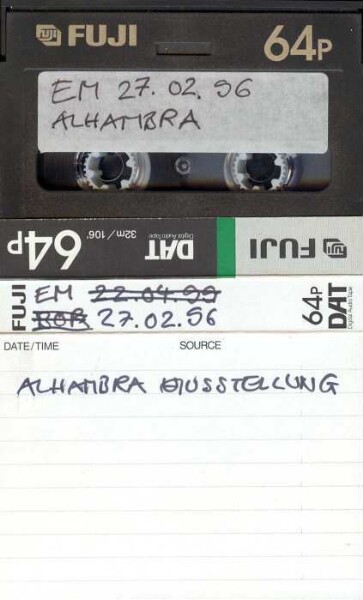 EM (=Ethnomagazine) 27.02.96. Alhambra