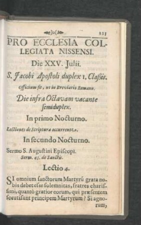 Pro Ecclesia Collegiata Nissensi.