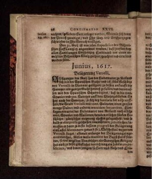 Junius, 1617