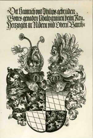 Wappen der Pfalzgrafen Ottheinrich und Philips