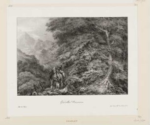 Guérillas Navarrois, aus: "Lithographische Skizzen"
