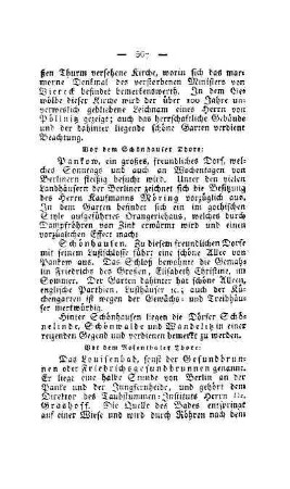 Vor dem Schönhauser Thore