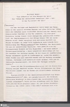 [Absichten]