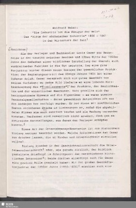 [Absichten]