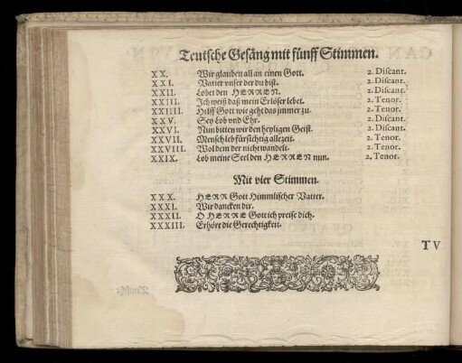 Teutsche Gesäng