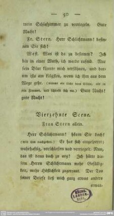 Vierzehnte Scene
