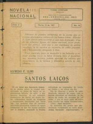 [Parte única]