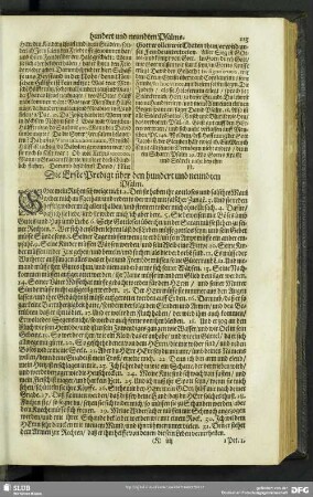 Außlegung des hundert und neundten Psalms