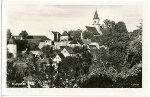 Mutzschen. Blick auf Mutzschen