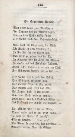 Die Schnepfen-Kapelle