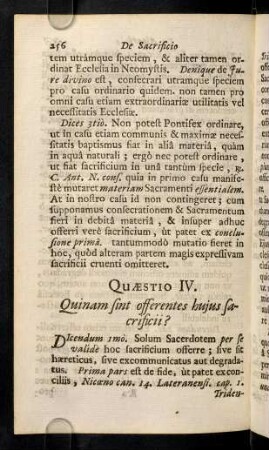 256-260, Quaestio IV